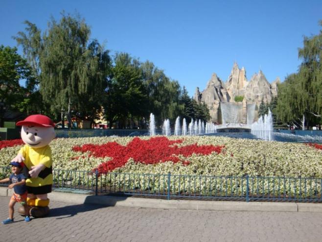 カナダの遊園地