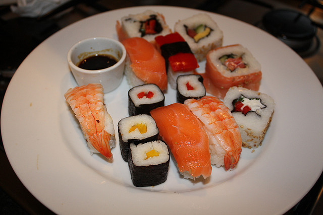 イギリスの寿司