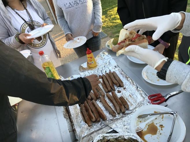 オーストラリアでバーベキュー