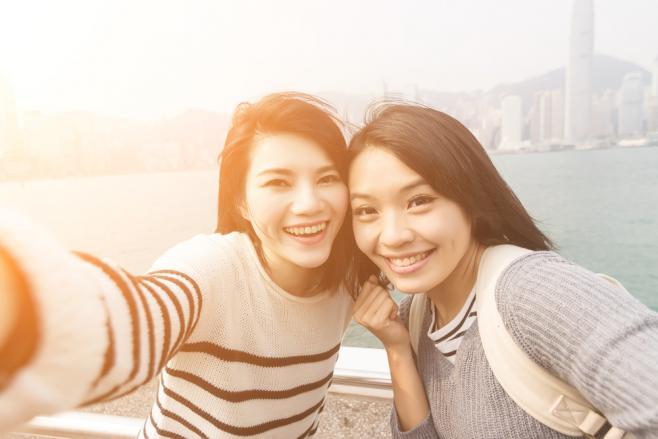 韓国で出会った友人