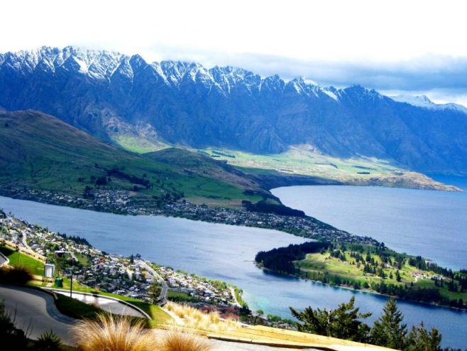 自然の多いニュージーランド