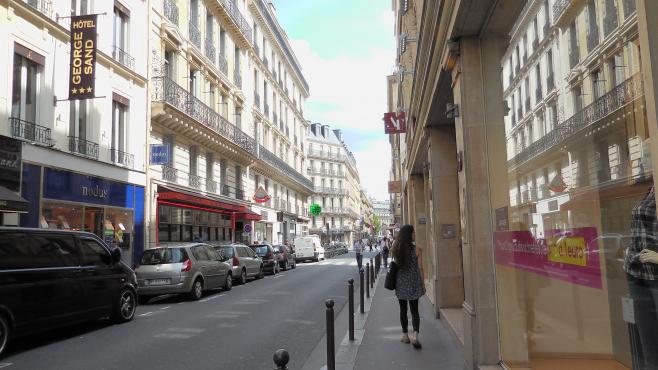 フランスの街並み