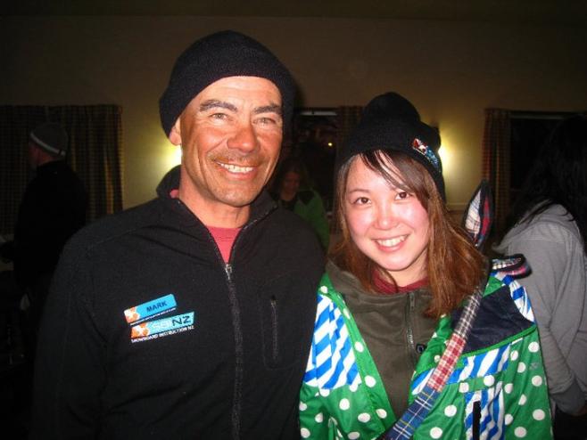 インストラクター試験コースを受けていたオーストラリア人の彼