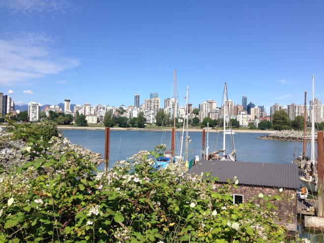 カナダの街並み